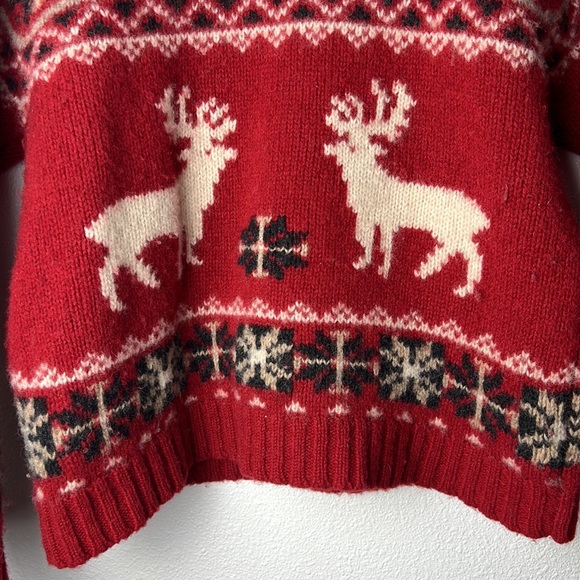 Woolrich oversized wool faire isle sweater - Picture 2 of 10